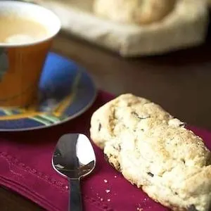Vegetarian Nut-Free Gluten-Free Cherry Cream Scones — American recipe