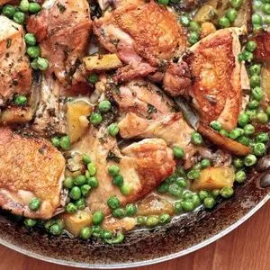 Gluten-Free Dairy-Free Chicken Vesuvio Recipe — French recipe