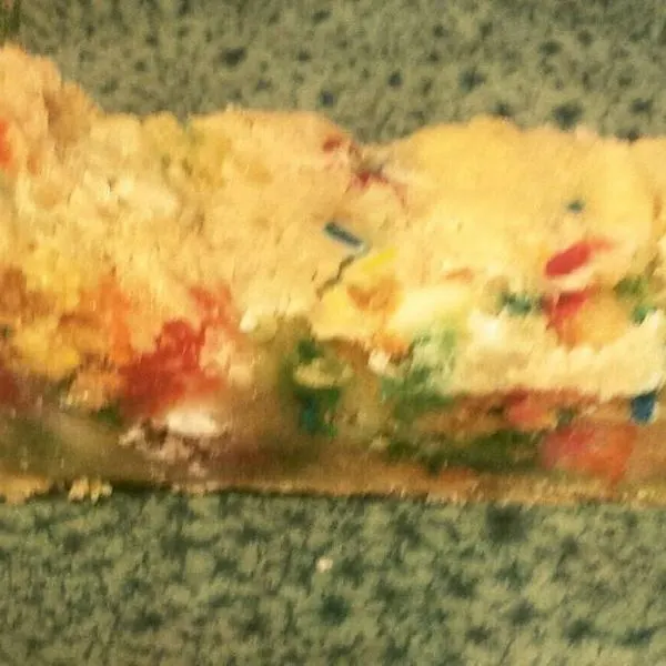 Vegetarian Nut-Free Rainbow Dessert Bar — Italian recipe