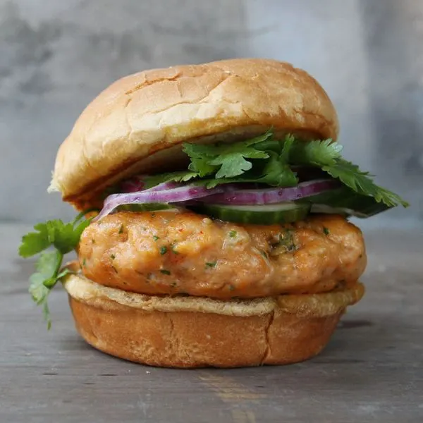 Dairy-Free Nut-Free Thai Fish Burgers — South east asian recipe