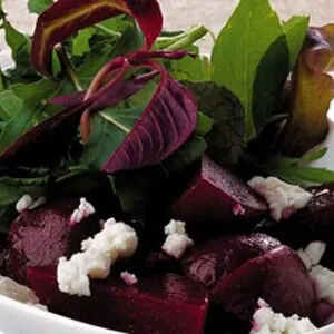 Vegetarian Gluten-Free Beet and Feta Salad — Mediterranean recipe