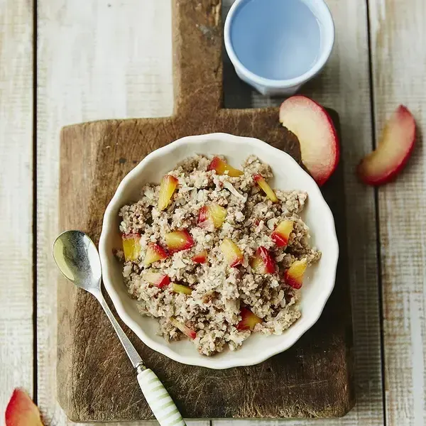Gluten-Free Dairy-Free Michela’s beef, plum & cauliflower — Mediterranean recipe