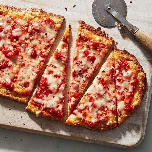 Vegetarian Gluten-Free Keto Pizza — Italian recipe