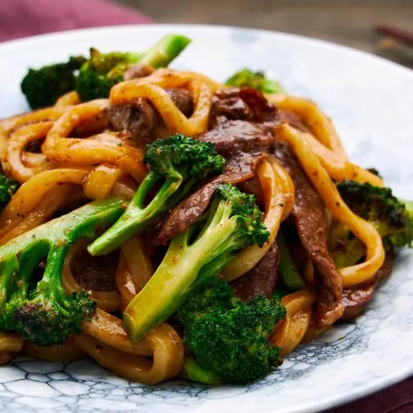 Dairy-Free Nut-Free Beef Yaki Udon — Asian recipe