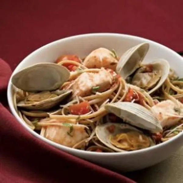 Nut-Free Egg-Free Seafood Linguine — Italian recipe