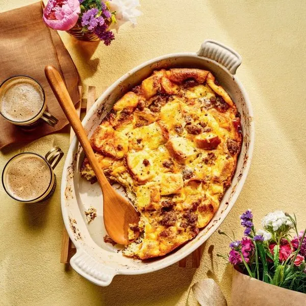 Nut-Free A Day-Making Breakfast Casserole — American recipe