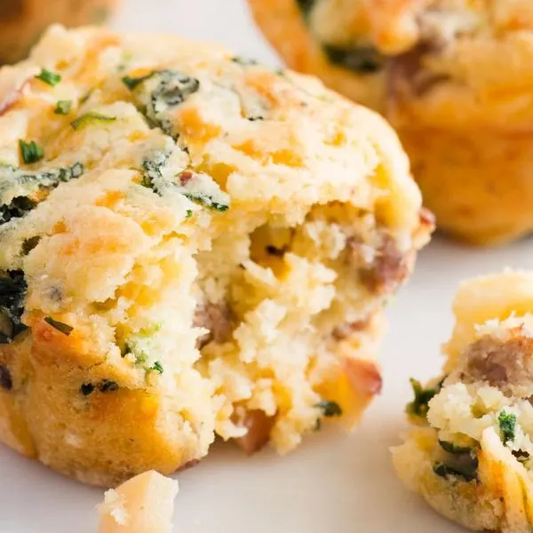 Nut-Free Loaded Savory Breakfast Muffins — British recipe