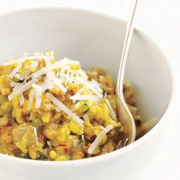 Gluten-Free Nut-Free Breakfast Risotto — Italian recipe
