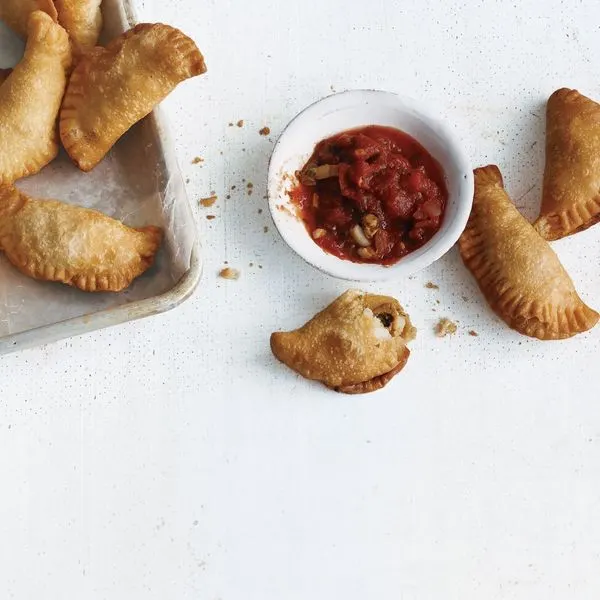 Nut-Free Egg-Free Seafood Empanaditas — South american recipe
