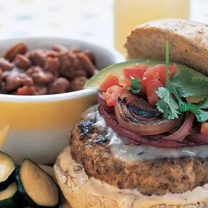 Gluten-Free Dairy-Free Turkey-Pork Burgers — American recipe