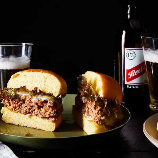 Gluten-Free Dairy-Free Beef & Kimchi Burgers — American recipe