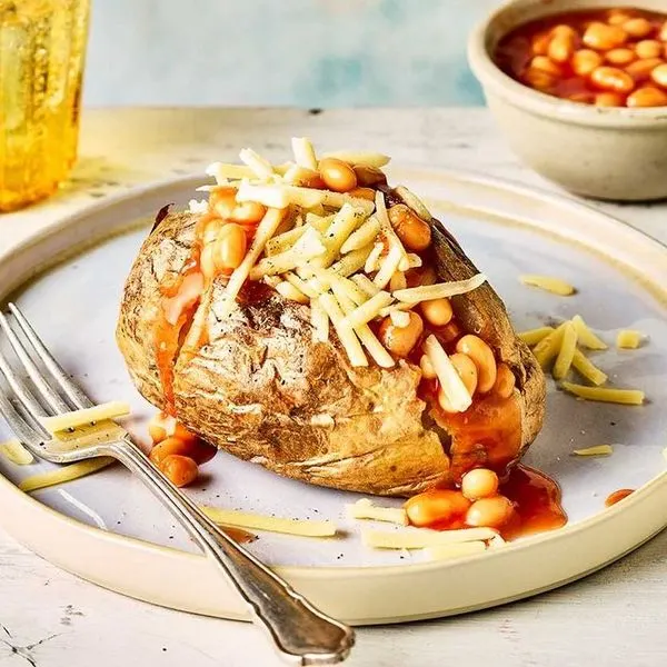Gluten-Free Nut-Free Air fryer baked potatoes — Mediterranean recipe