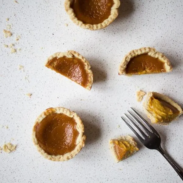 Vegetarian Nut-Free Dairy-Free Pumpkin Tarts — French recipe