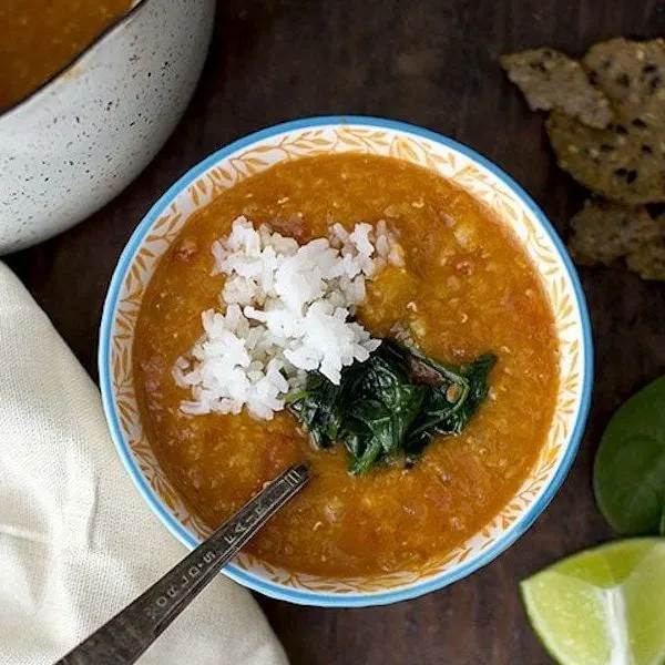 Vegan Vegetarian Indian Red Lentil Soup — Indian recipe