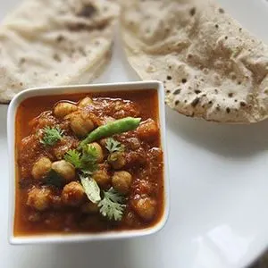Vegan Vegetarian Indian Spiced Chickpea Gravy (Chole) Recipe — Indian recipe