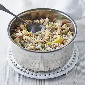 Nut-Free Shellfish-Free Lemon & pepper mackerel pasta — Italian recipe
