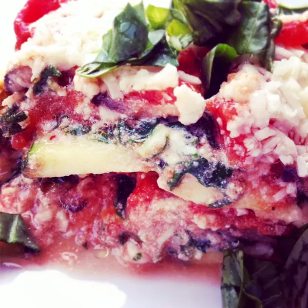 Vegetarian Gluten-Free Pasta-less Vegetarian Lasagna — Italian recipe