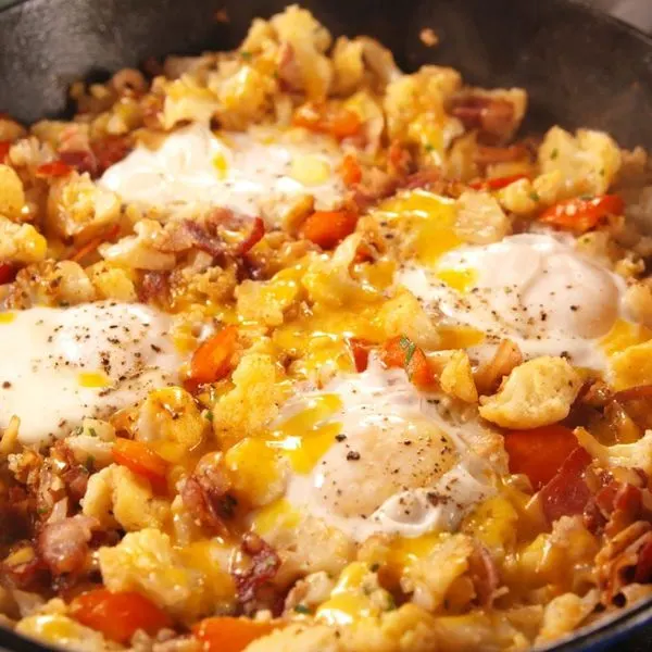 Gluten-Free Nut-Free Low-Carb Breakfast Hash — French recipe