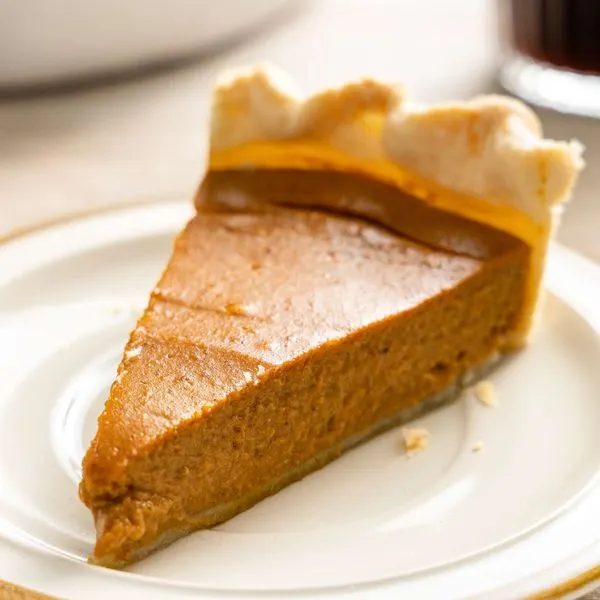 Vegetarian Nut-Free Vegan Pumpkin Pie — American recipe