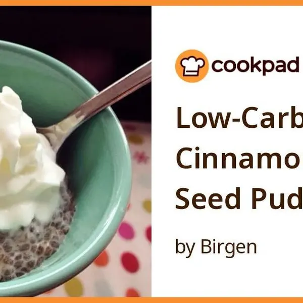 Vegan Vegetarian Low-Carb Cinnamon Chia Seed Pudding — British recipe
