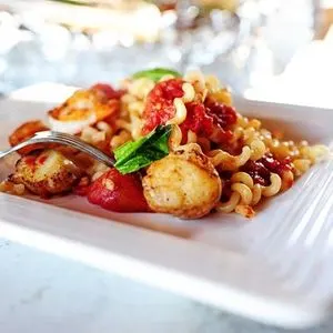 Nut-Free Egg-Free Seafood Pasta — Italian recipe