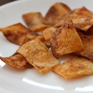 Vegan Vegetarian Gluten-Free Tortilla 'Crackers' — Italian recipe