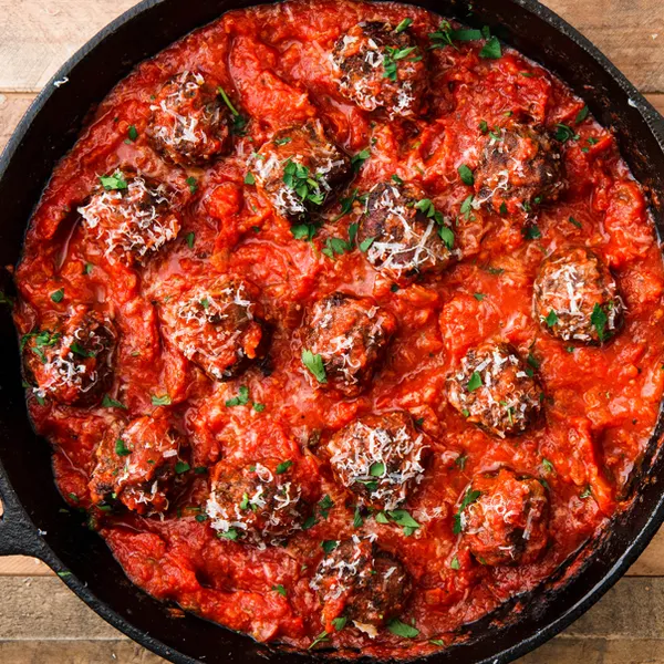 Gluten-Free Nut-Free Keto Meatballs — American recipe