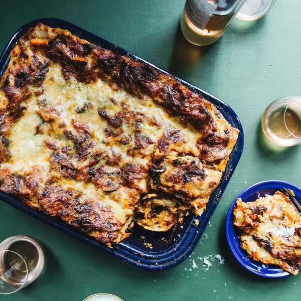 Vegetarian Nut-Free Vegetarian Lasagne — Italian recipe