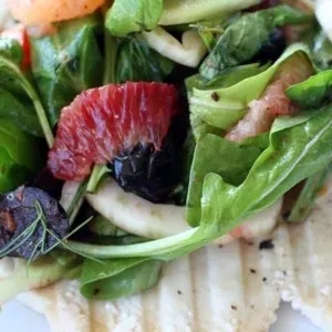 Gluten-Free Dairy-Free French in a Flash: Swordfish Paillard with Citrus Salad Recipe — Italian recipe