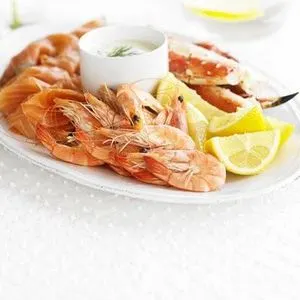 Dairy-Free Nut-Free Simple seafood platter — Mediterranean recipe