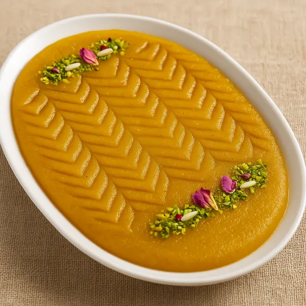 Vegetarian Nut-Free Milk Halva (Persian Sweet Dessert) — Middle eastern recipe