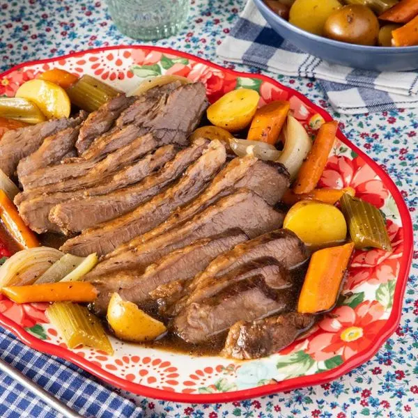 Dairy-Free Nut-Free Slow Cooker Brisket — Eastern europe recipe