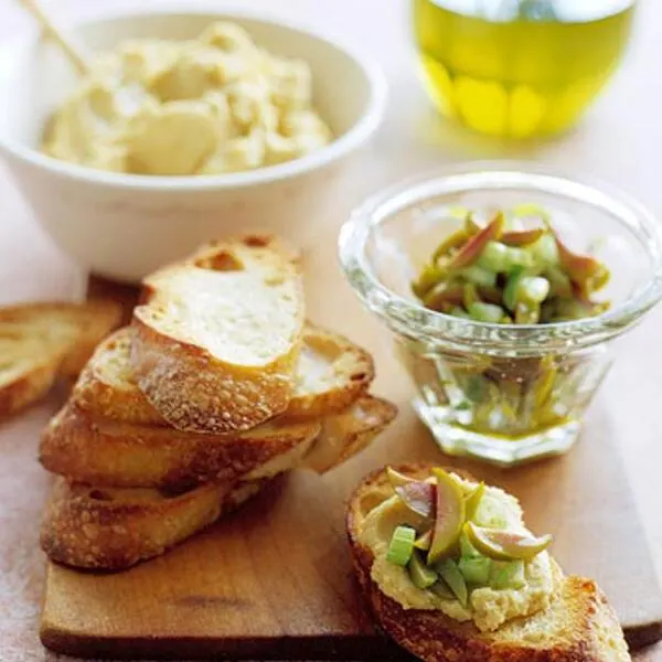 Vegan Vegetarian Mediterranean Crostini — Mediterranean recipe