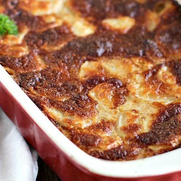 Vegetarian Nut-Free Italian Béchamel Potato Gratin — Italian recipe