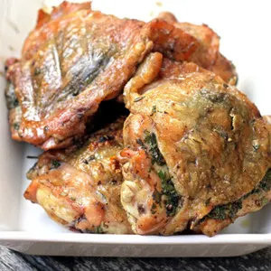 Gluten-Free Dairy-Free Mark Bittman's Grilled Mediterranean Chicken Thighs Recipe — Mediterranean recipe