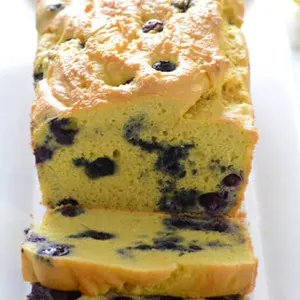 Vegetarian Gluten-Free Keto Blueberry Lemon Bread recipes — American recipe