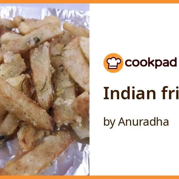 Vegan Vegetarian Indian fries — Indian recipe