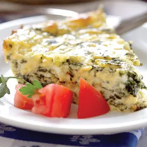 Nut-Free Cindy Francis's Crustless Quiche — French recipe