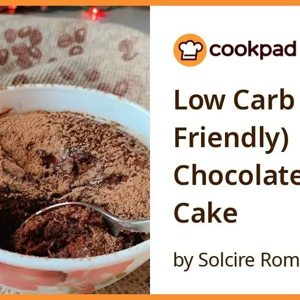 Vegetarian Gluten-Free Low Carb (Keto-Friendly) Chocolate Mugs Cake — British recipe