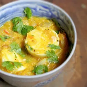 Nut-Free Shellfish-Free Indian Inspired Egg Curry — Indian recipe