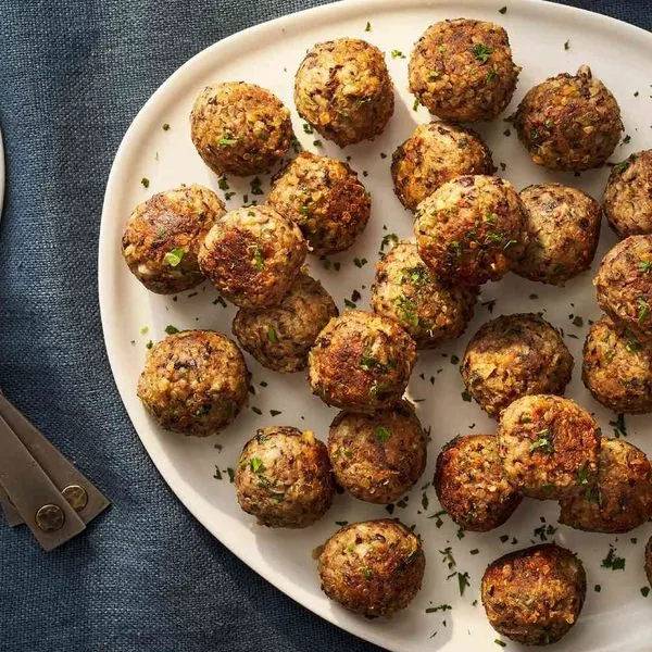 Vegetarian Gluten-Free Vegetarian Meatballs — Italian recipe
