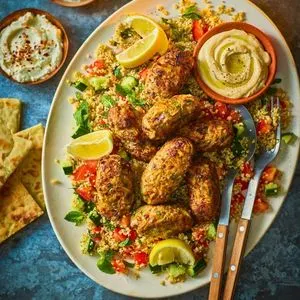 Nut-Free Shellfish-Free Air fryer pork & potato kofte — Mediterranean recipe