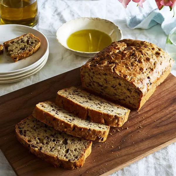 Vegetarian Nut-Free Mediterranean Olive Bread — Mediterranean recipe