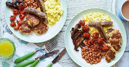 Vegan Vegetarian Vegan fry-up — American recipe