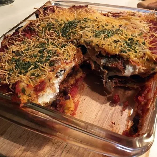 Nut-Free Shellfish-Free Mex-Italian Lasagna — Italian recipe