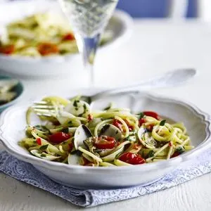 Dairy-Free Nut-Free Seafood spaghetti — Italian recipe