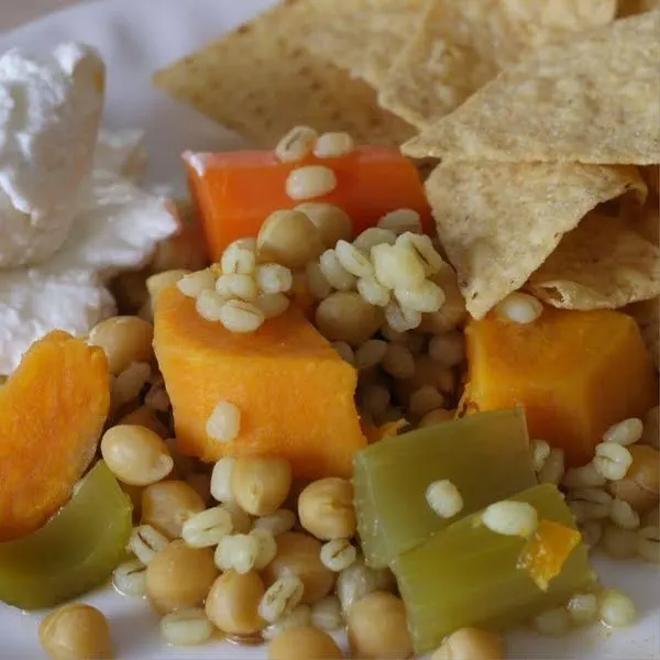 Vegan Vegetarian Garlicky Vegetarian Stew — American recipe
