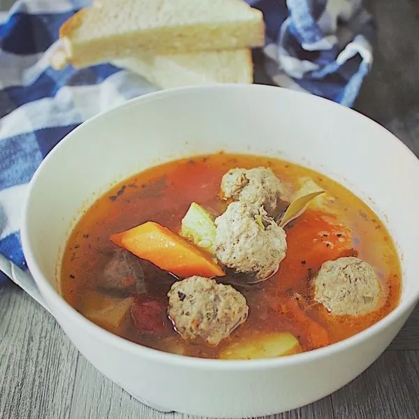 Gluten-Free Dairy-Free Mexican Albondigas Soup — Mexican recipe