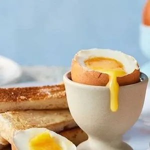 Vegetarian Dairy-Free Air-fryer boiled eggs — American recipe