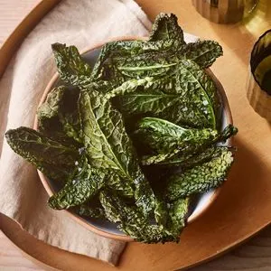 Vegan Vegetarian Air fryer kale — Mediterranean recipe